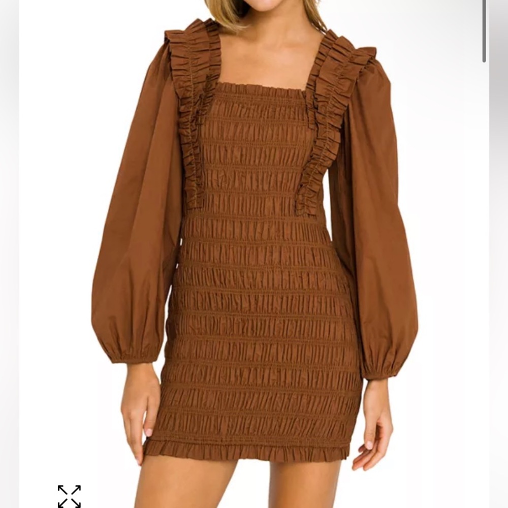 REVOLVE endless rose smocking mini dress